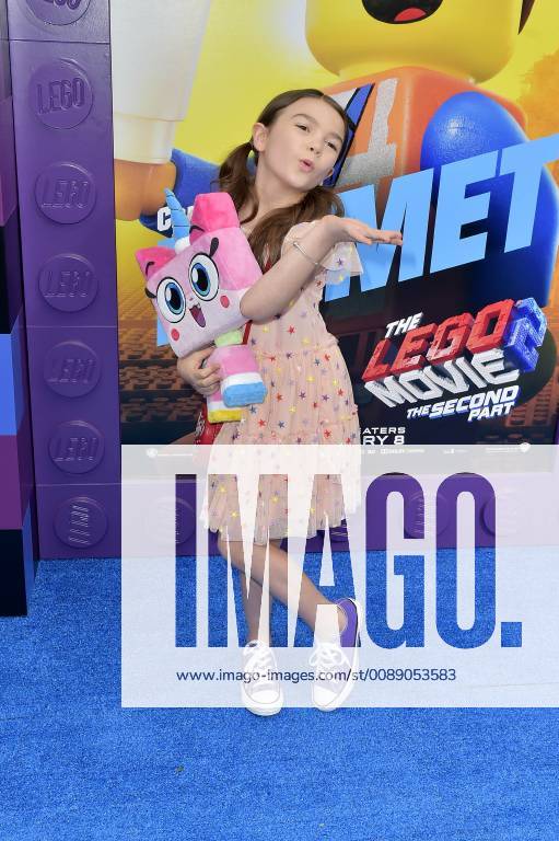 Brooklynn Prince at the premiere of The Lego Movie 2 The Second Part at the Regency