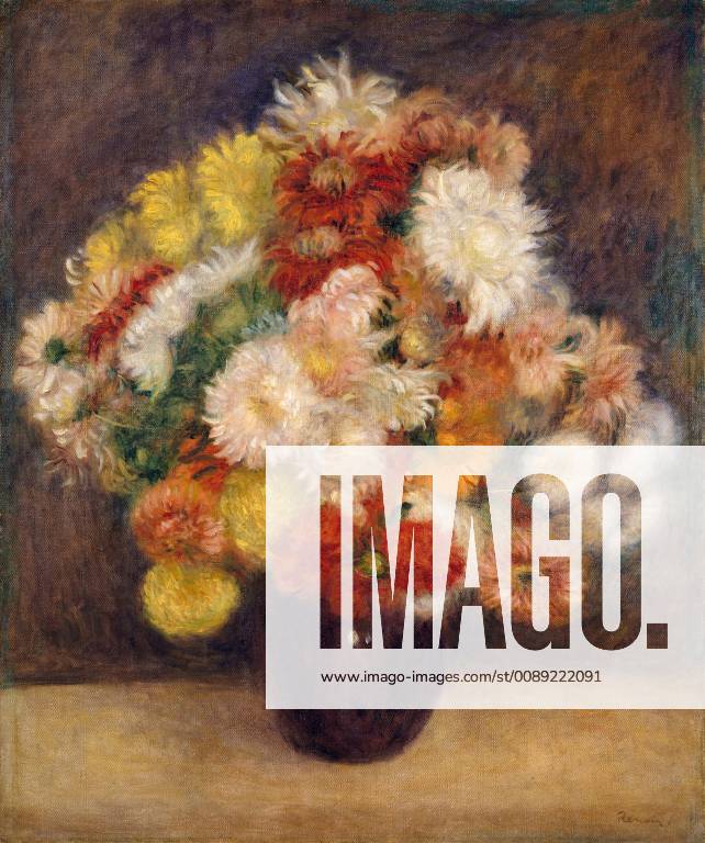 Bouquet of Chrysanthemums, 1881, Oil on canvas, 26 x 21 7 8 in. (66 x