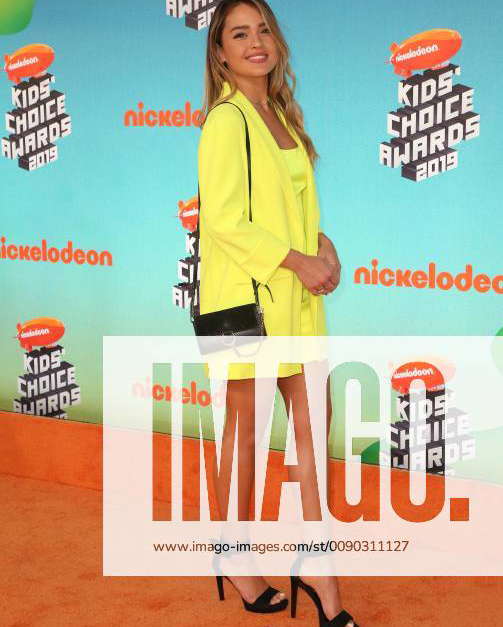 LOS ANGELES, CA- MARCH 23: Vale Genta, at Nickelodeon s 2019 Kids