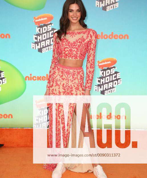 LOS ANGELES, CA- MARCH 23: Mariah Strongin, at Nickelodeon s 2019 Kids