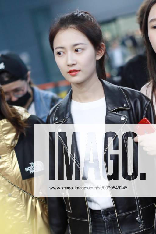 Chinese Actress Yukee Chen Or Chen Yuqi Arrives At The Shanghai