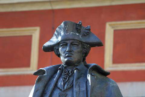 Friedrich Wilhelm von Steuben Monument Potsdam 19 April 2019 Steuben ...