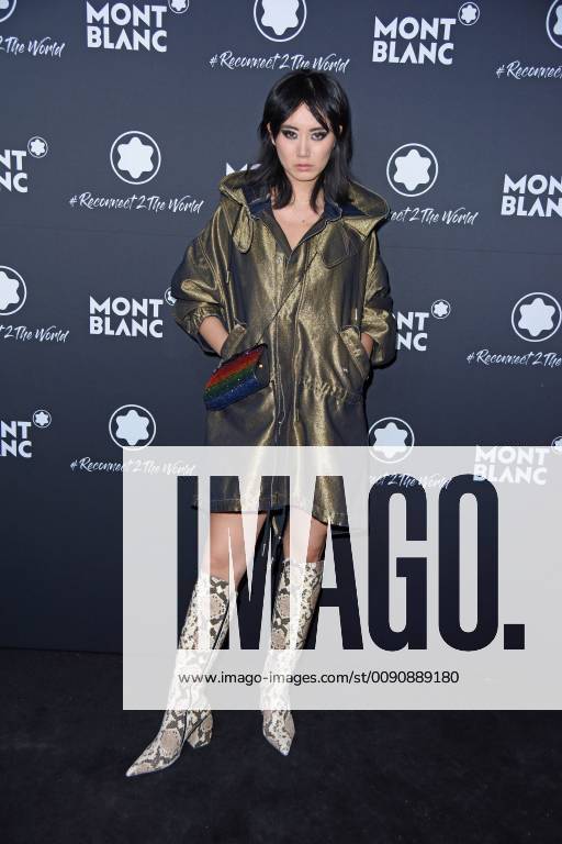 Betty Bachz at the Montblanc Reconnect 2 The World Party at the