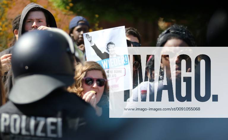 1 May Demo Erfurt 01 05 2019 Erfurt Arnstädter Strasse Blue Spring The ...