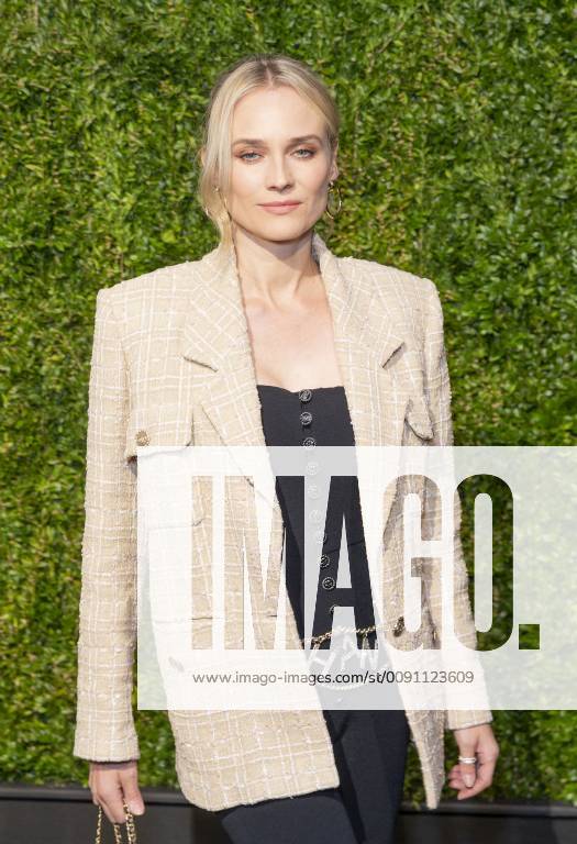 2019 Chanel Tribeca Film Festival Dinner Diane Kruger wearing Chanel ...