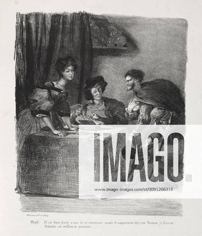 Faust Tragedie de M. de Goethe, translated into French by Albert Stapfer. Illustrations for Faust Faust Tragedie de M. de Goethe, translated into French by Albert Stapfer. Illustrations for Faust