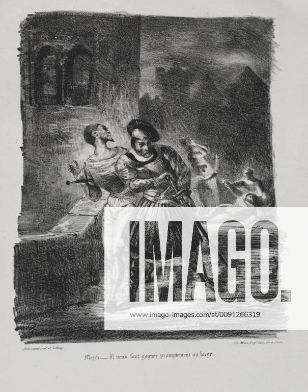 Faust Tragedie de M. de Goethe, translated into French by Albert Stapfer. Illustrations for Faust Tragedie de M. de Goethe, translated into French by Albert Stapfer. Illustrations for