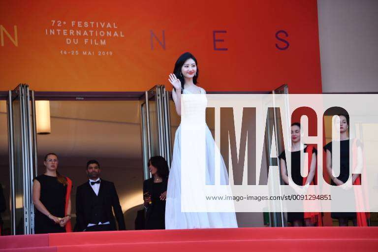 Chinese actress Jing Tian poses as she arrives on the red carpet for the  72nd Cannes International