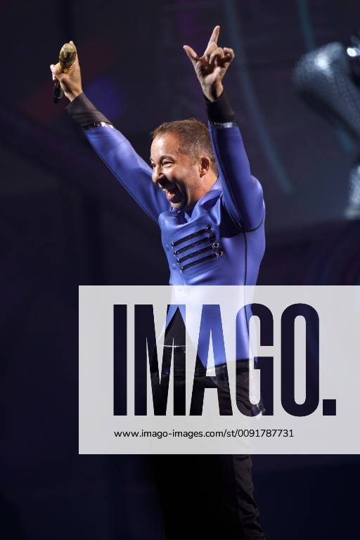 DJ Bobo live at a concert of his KaleidoLuna Tour in the Lanxess Arena Cologne