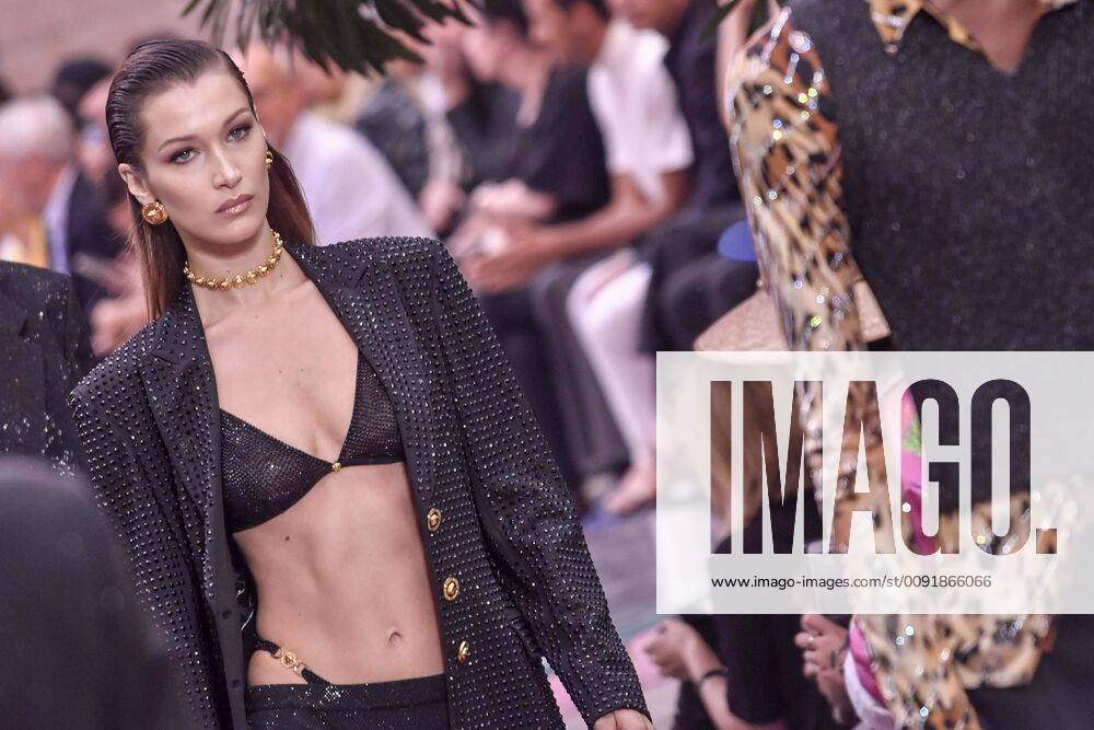 Bella Hadid Walking the Versace Runway at Milan Men's Fashion Week  Spring/Summer 2020, More Than 50 Photos That Prove Bella Hadid Is the  Absolute Queen of the Runway