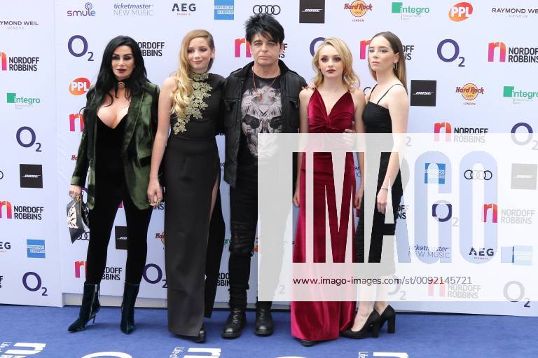 Gemma O Neil, Gary Numan, Persia Numan, Echo Numan and Raven Numan