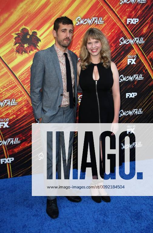 LOS ANGELES, CA JULY 8 Carter Hudson, Hollye Gilbert, at the