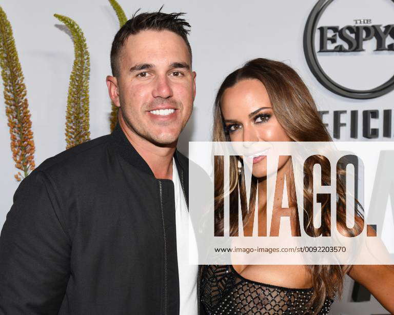 09 July 2019 Los Angeles California Brooks Koepka Jena Sims Espn The Espys Official Pre Party