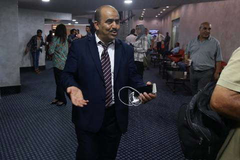 July 10, 2019 Algiers, Algeria Slimane Chenine, the new president