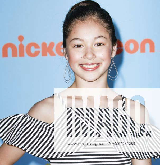 SANTA MONICA, CA - JULY 11: Alysa Liu arrives at the Nickelodeon Kids