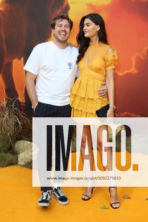 The Lion King European Premiere London, UK. James Bourne and Emily