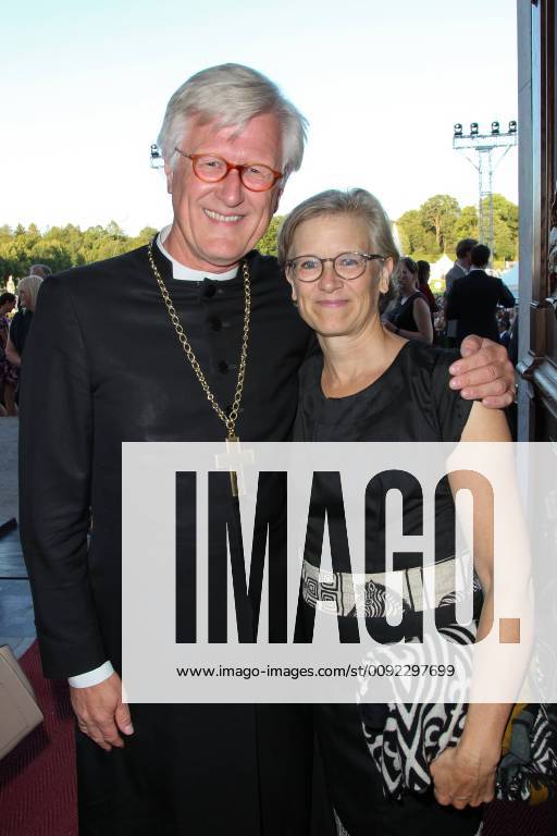 Bishop Heinrich Bedford Strohm With His Wife Deborah, Summer Reception ...