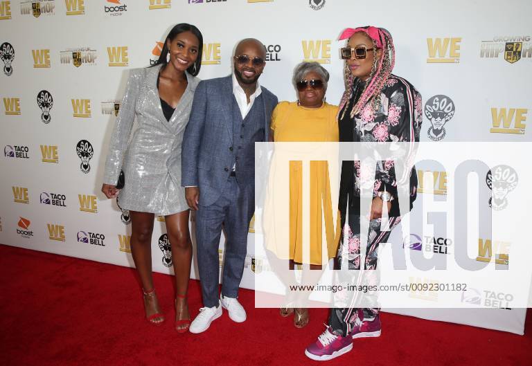WEST HOLLYWOOD, CA JULY 16 Shaniah Mauldin, Jermaine Dupri, Tina