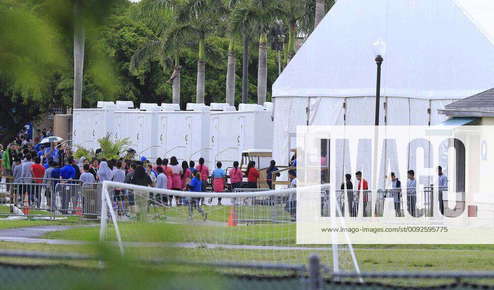 June 23, 2018, Homestead, FL, USA: Children are seen at the Homestead ...