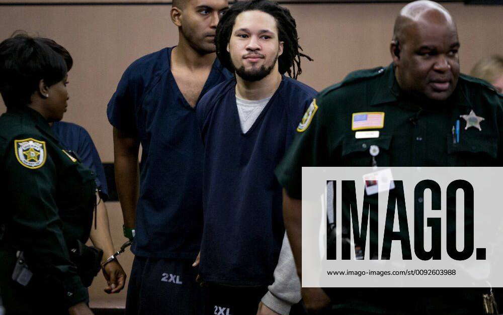 July 29, 2019, Florida, USA: Curtis Jenkins is led away after pleading ...