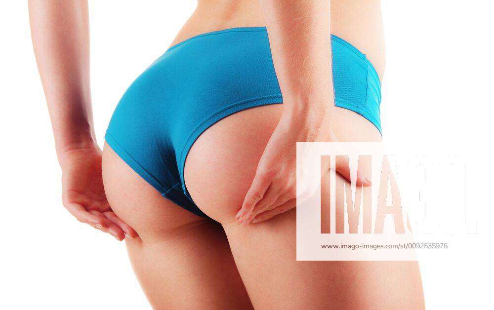 Collection of sexy female buttocks in panties Vector Image