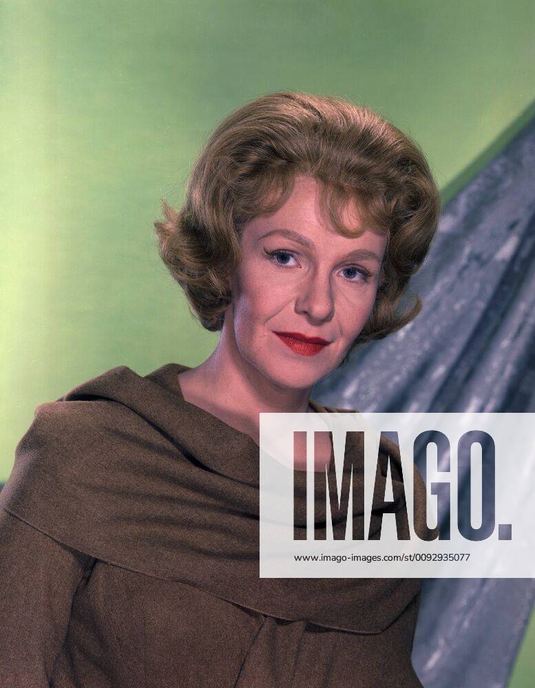 Color Portrait of Geraldine Page, circa 1965 File Reference 33848