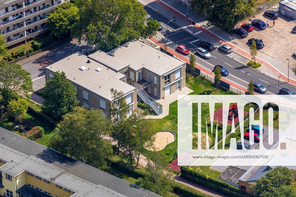 Aerial photograph, Vogelsang district, KIndergarten Vogelsang