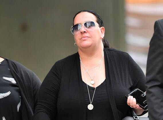 JOHN CHARDON COURT, Witness Franca Giuseppina Canzoneri is seen leaving ...