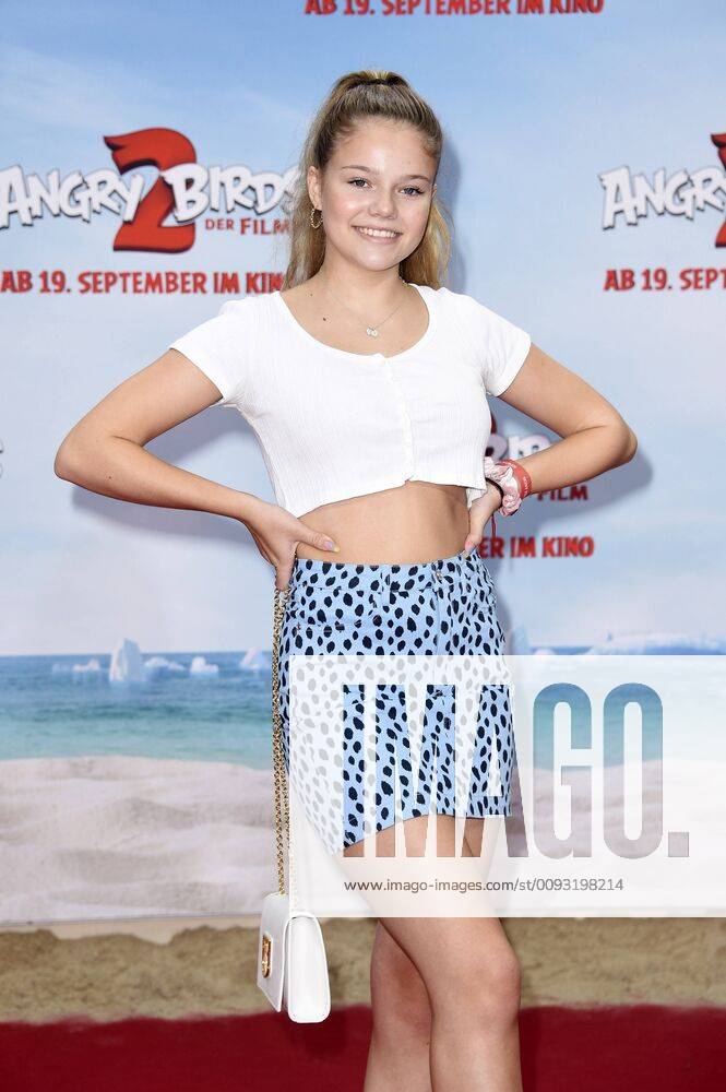 Faye Montana Briest at the premiere of the movie Angry Birds 2 Der Film ...