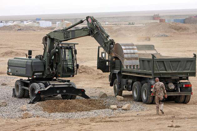 Masar e Scharif, Afghanistan ISAF, Camp Marmal, Bundeswehr Feuerwehr ...