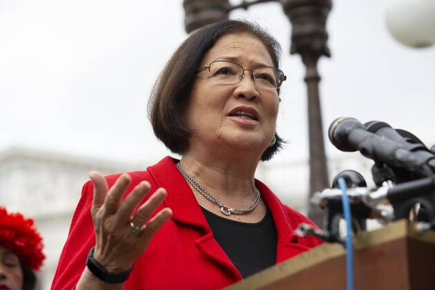 United States Senator Mazie Hirono (Democrat Of Hawaii) Speaks With ...