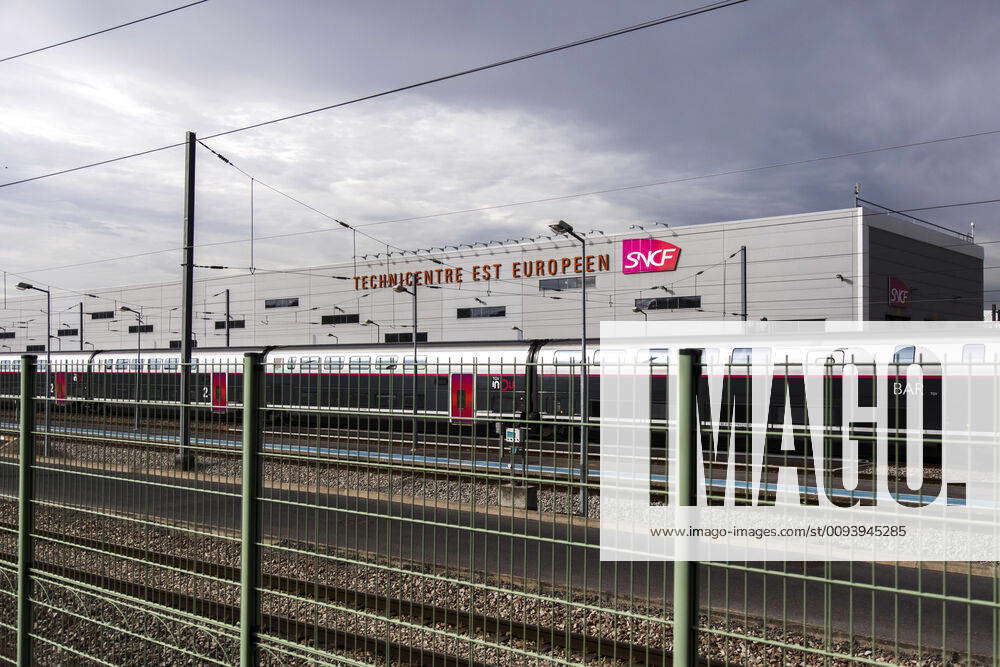 Pantin, France October 3, 2019 - Illustration Of A TGV INOUI Pictured ...