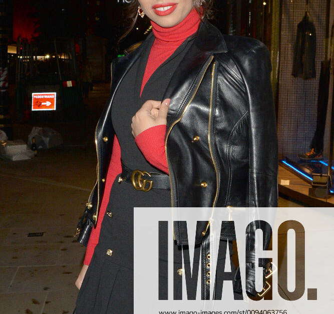 Former Love Island contestant Francesca Allen spotted leaving MNKY HSE