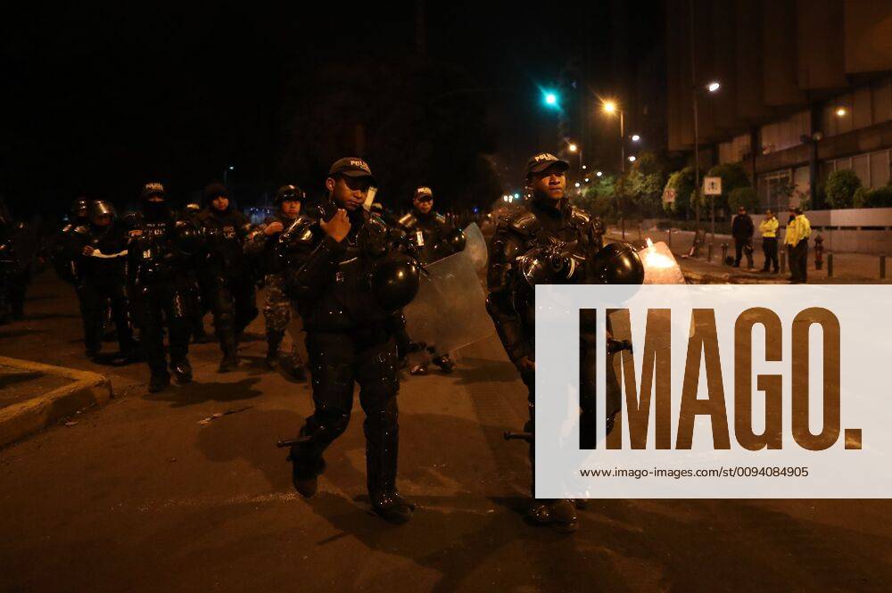 Army units and the police move through the streets near the Agora of ...