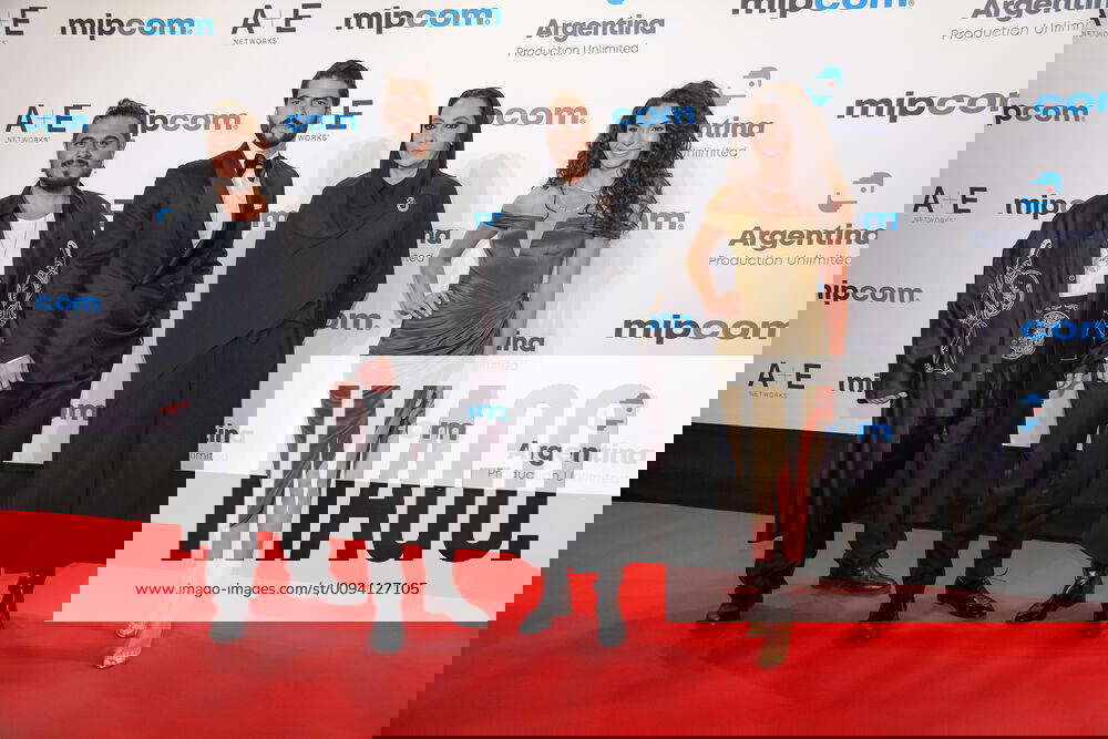 MIPCOM 2019, marché international des contenus audiovisuels. Photocall