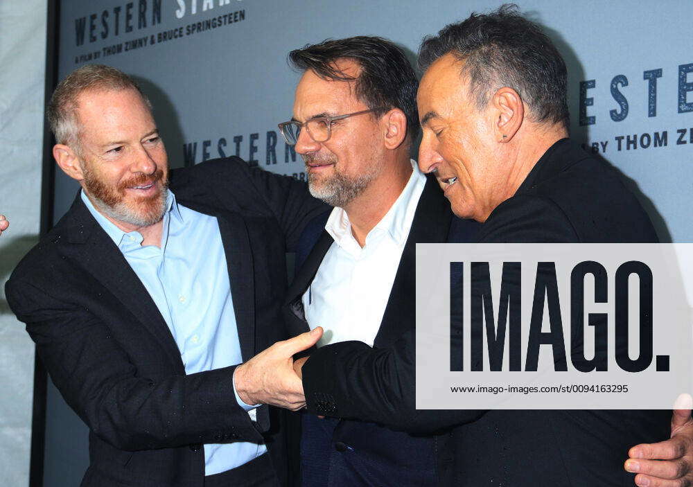 October 16, 2019 Thom Zimny, Toby Emmerich, Bruce Springsteen Attend Ny 