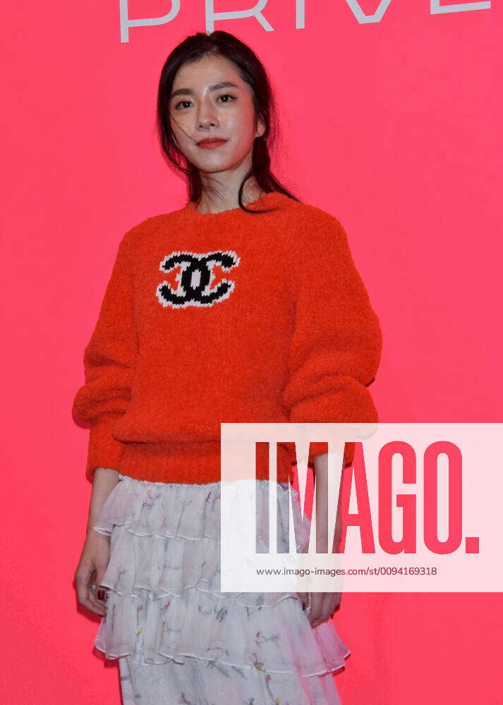 Japanese singer Milet poses for photographers during a photocall of the Chanel Mademoiselle Prive