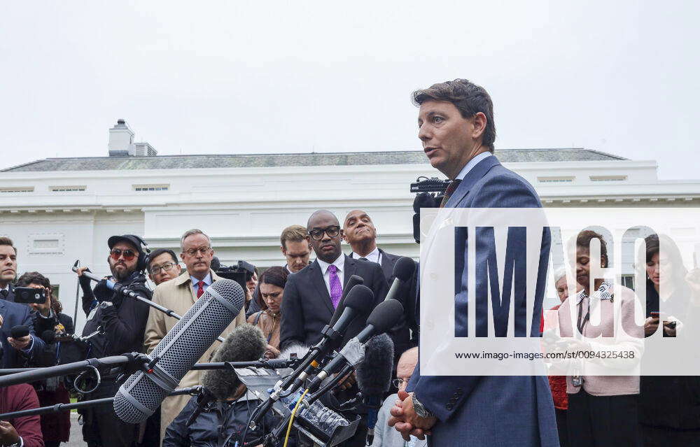 Deputy Press Secretary Hogan Gidley speaks to the media at the White ...