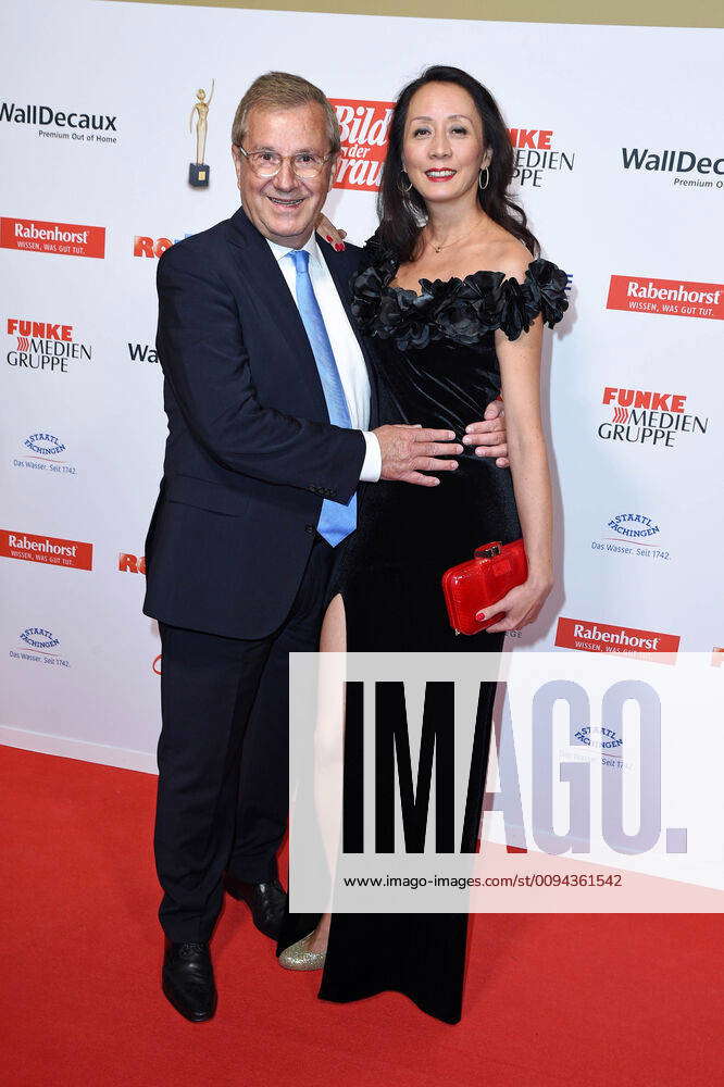 Jan Hofer With Wife Phong Lan Hofer At The 13th GOLDEN BILD Der FRAU ...