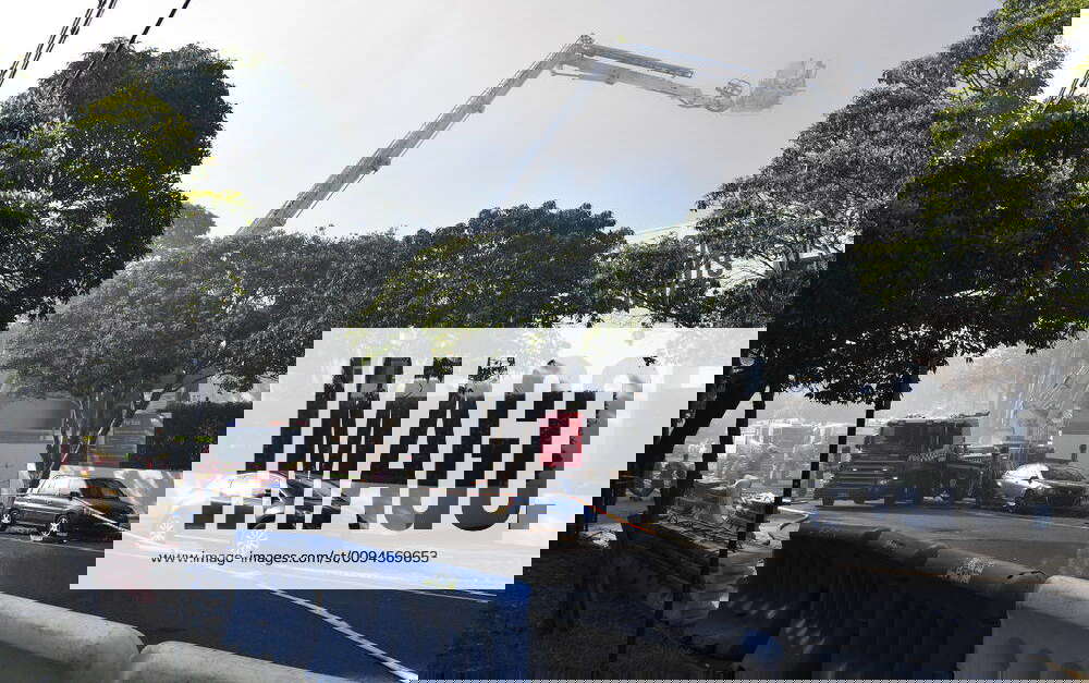 SYDNEY FACTORY FIRE, Firefighters continue to control a blaze at the