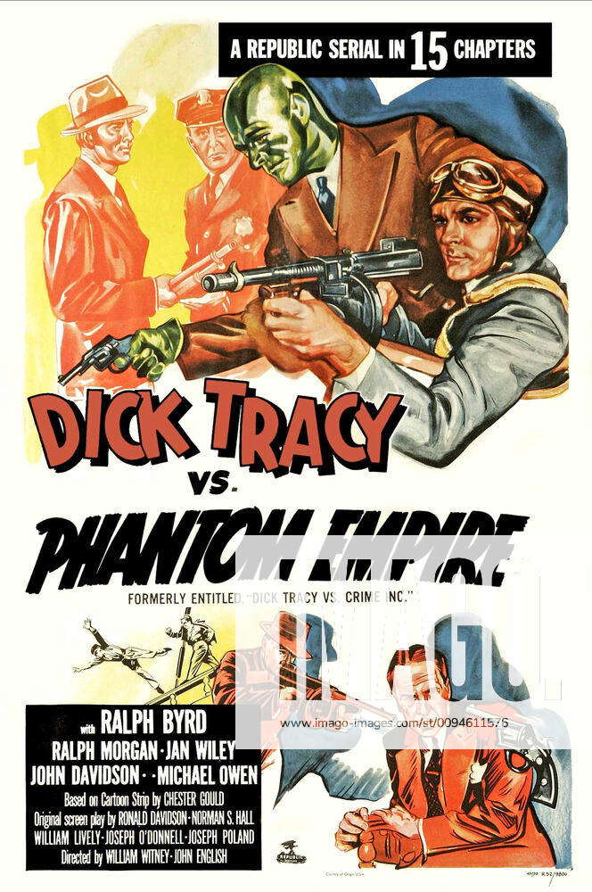 Movie Poster Film: Dick Tracy Vs. Crime Inc.; Dick Tracy Vs. The ...