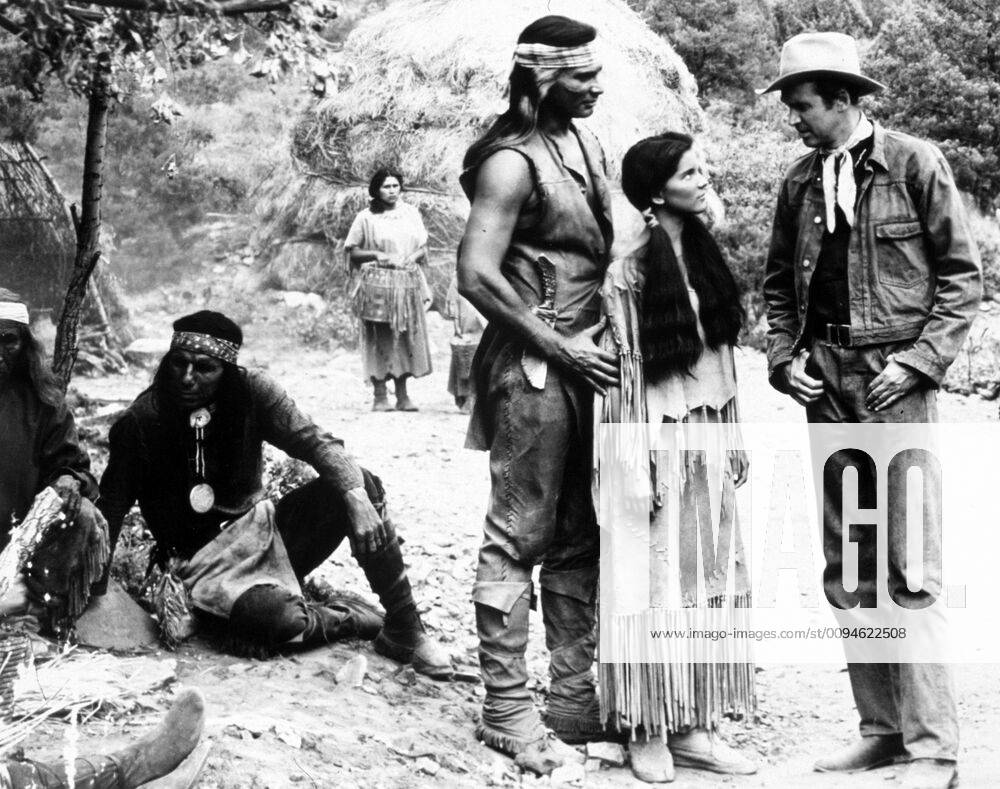 Jeff Chandler, Debra Paget & James Stewart Characters: Cochise ...