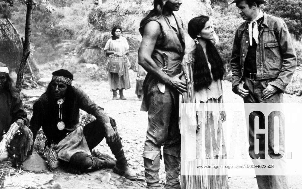 Jeff Chandler, Debra Paget & James Stewart Characters: Cochise ...