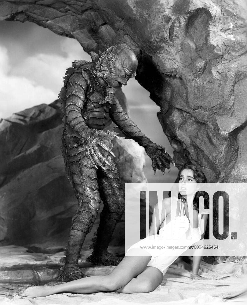 Ben Chapman & Julie Adams Characters: The Gill Man (on land), Kay ...