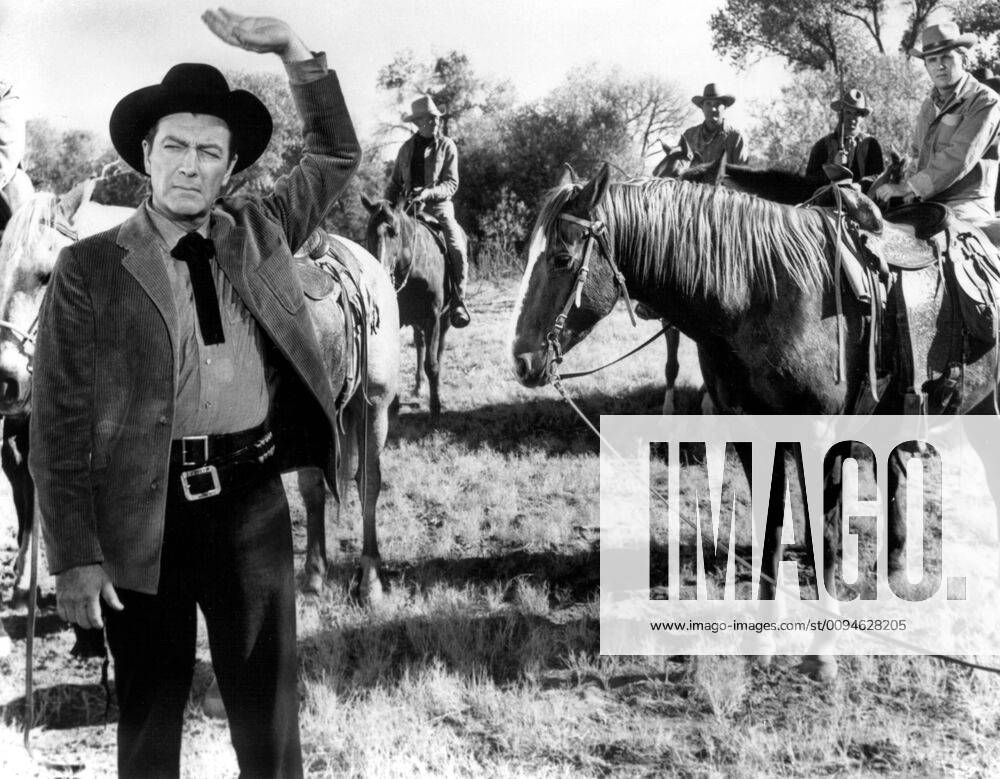 Robert Taylor Characters: Sam Brassfield Film: Cattle King (1963 ...