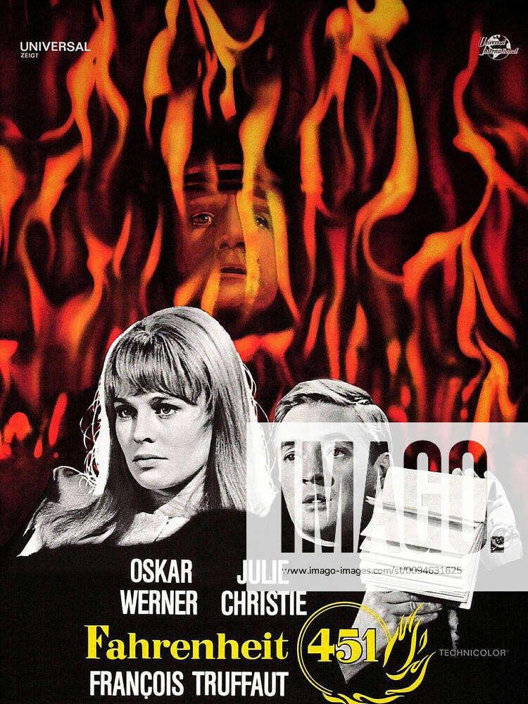 Julie Christie & Oskar Werner Characters: Clarisse & Guy Montag Film ...