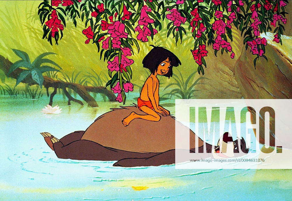 Mowgli And Baloo The Bear Characters Mowgli And Film The Jungle Book Usa 1967 Director Wolfgang Rei 8440