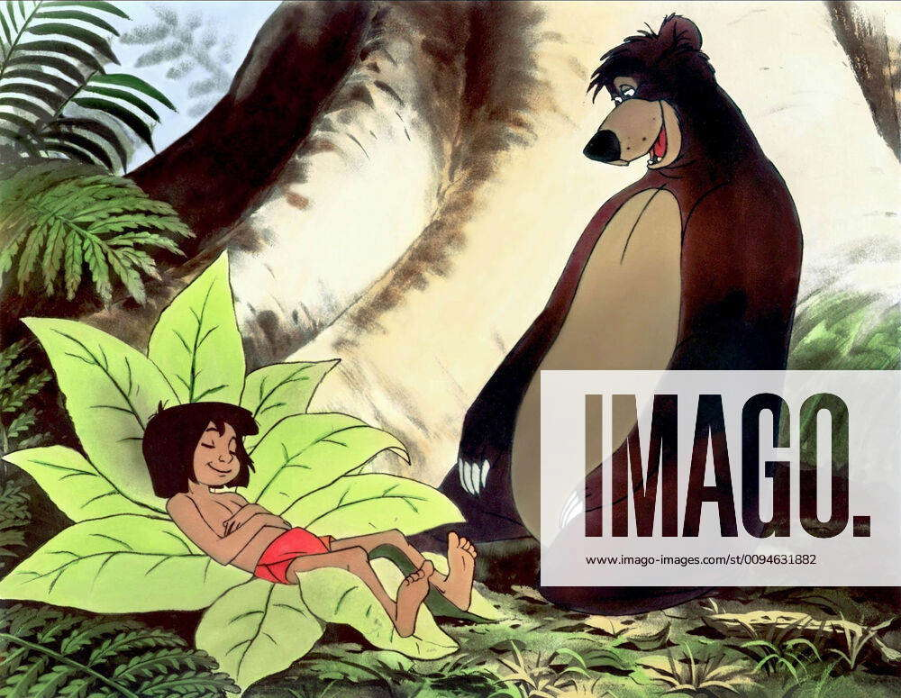 Mowgli And Baloo The Bear Characters Mowgli And Film The Jungle Book Usa 1967 Director Wolfgang Rei 2947