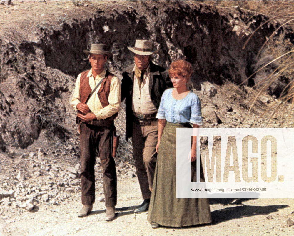 Paul Newman Richard Boone Diane Cilento Characters John Russell Cicero Grimes Jessie Film Hombre