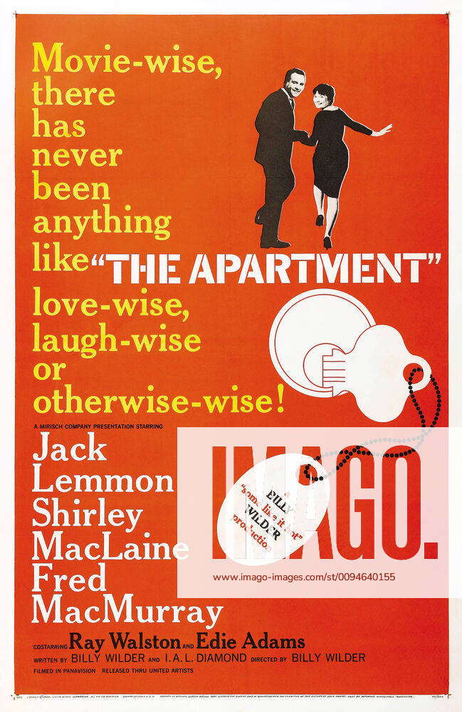 Jack Lemmon & Shirley Maclaine Poster Characters C.C. Baxter, Fran